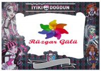 Monsterhigh Fotoğraf Çerçevesi